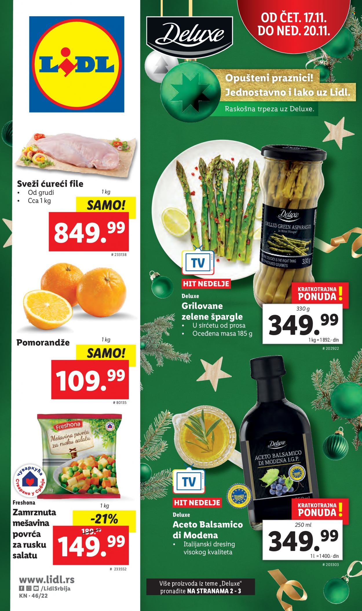 Lidl katalog - 17.11.2022 - 23.11.2022. Stranica 1