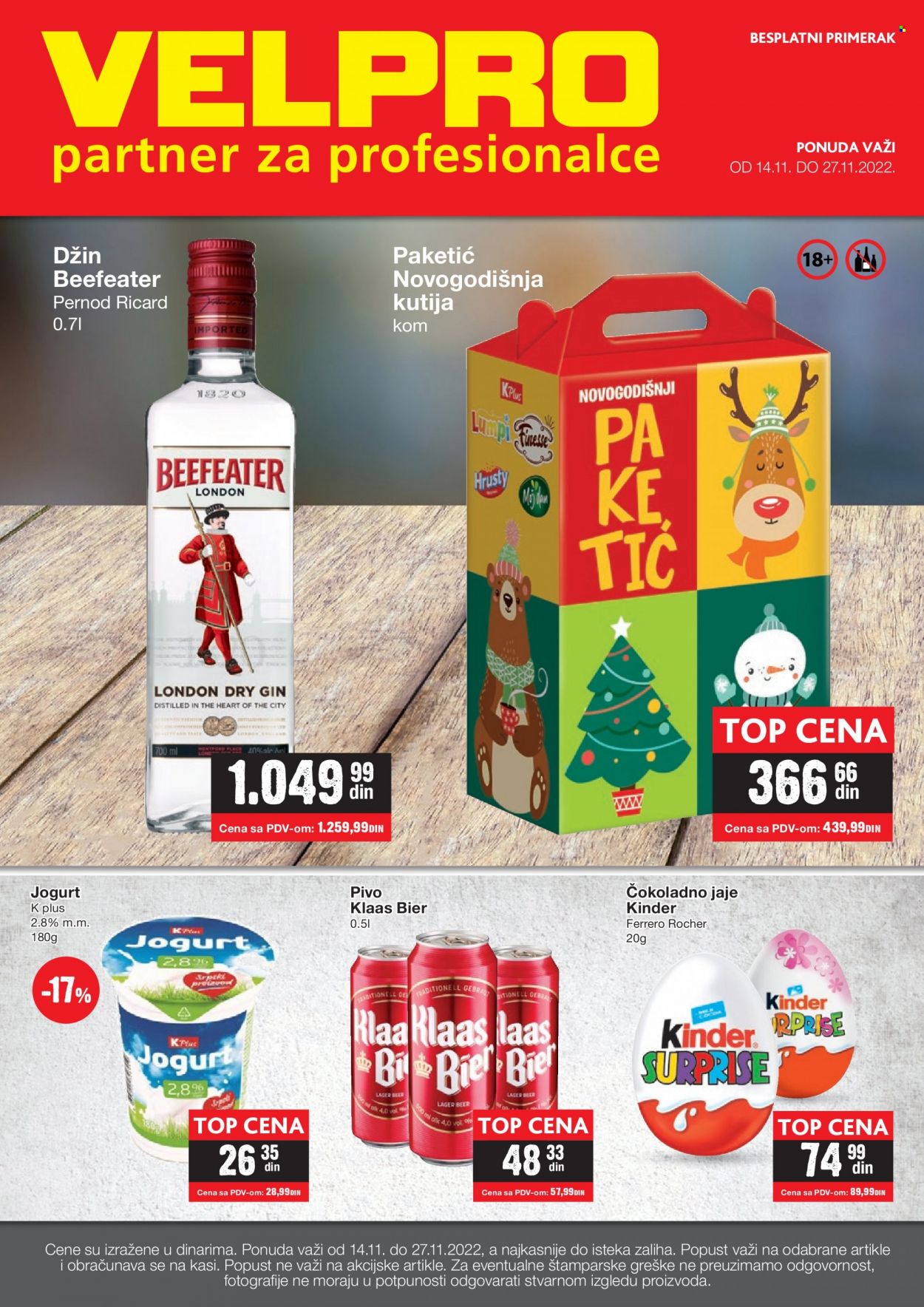 Velpro katalog - 14.11.2022 - 27.11.2022. Stranica 1