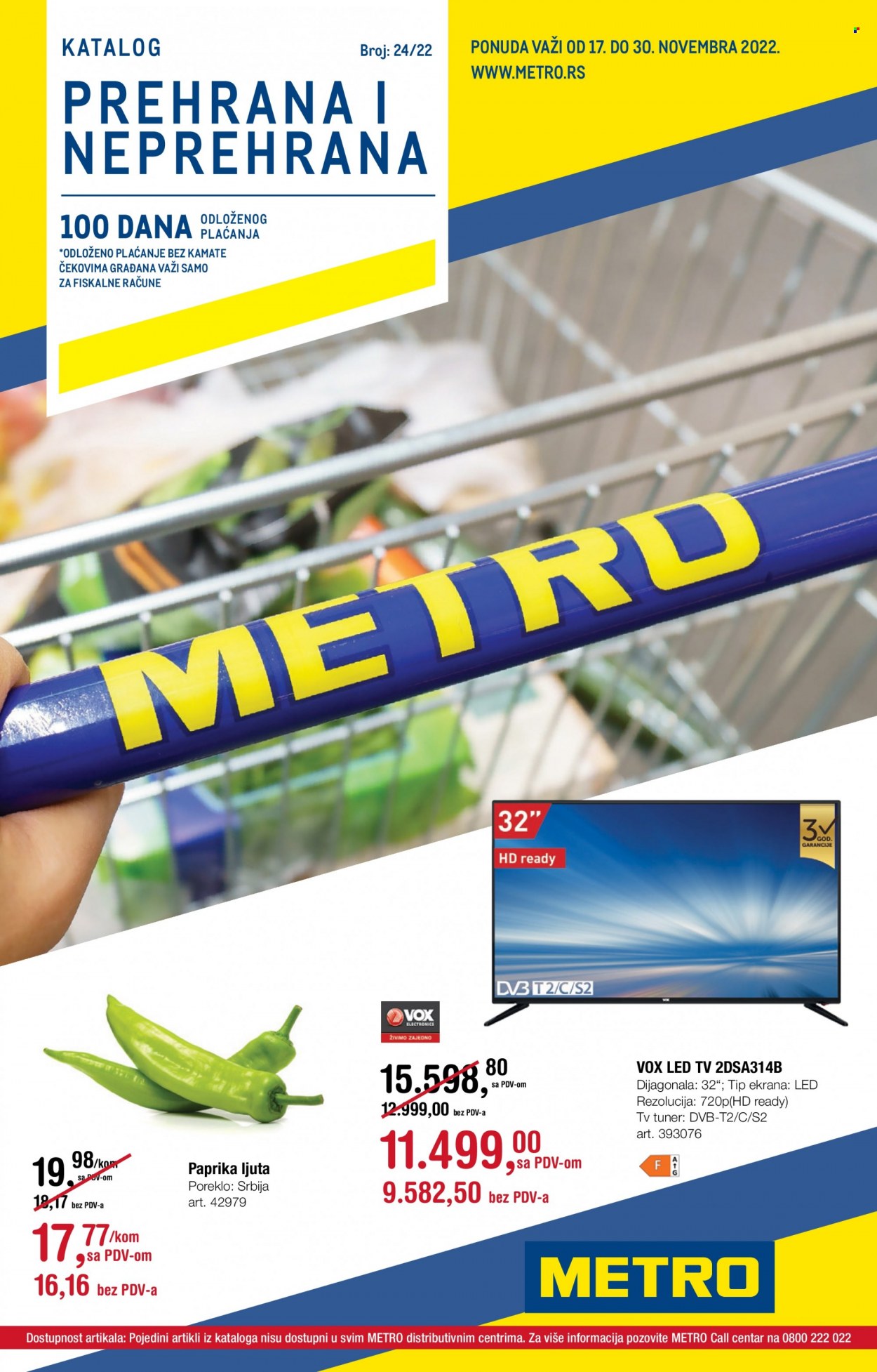 Metro katalog - 17.11.2022 - 30.11.2022. Stranica 1