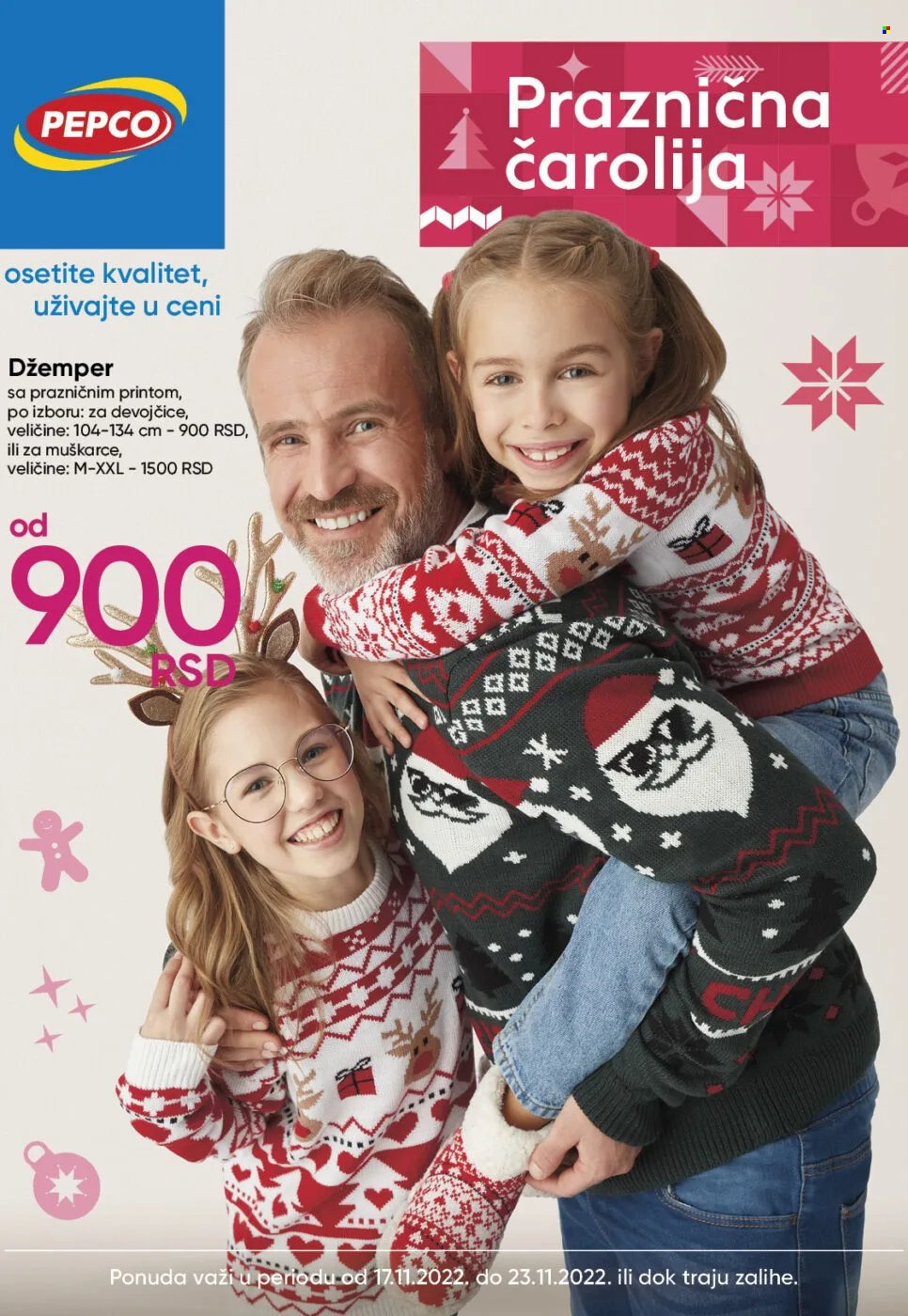 Pepco katalog - 17.11.2022 - 23.11.2022. Stranica 1