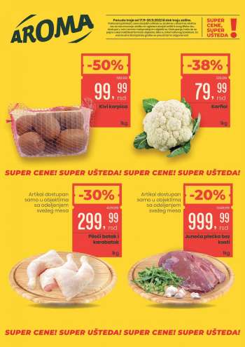 Aroma Market katalog - 17.11.2022 - 20.11.2022.