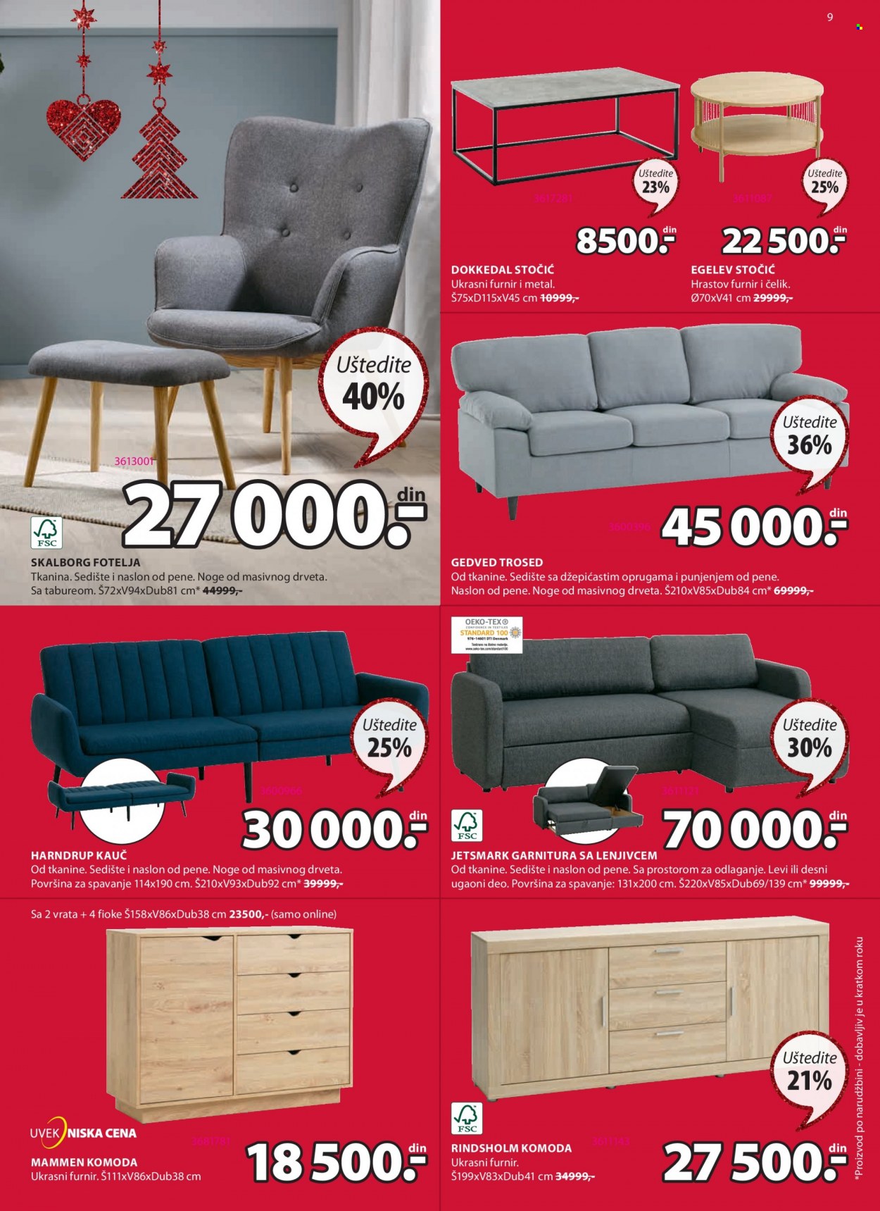 JYSK katalog - 17.11.2022 - 04.12.2022. Stranica 9