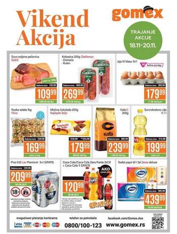Gomex katalog - 18.11.2022 - 20.11.2022.