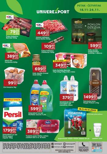 Univerexport katalog - 18.11.2022 - 24.11.2022.