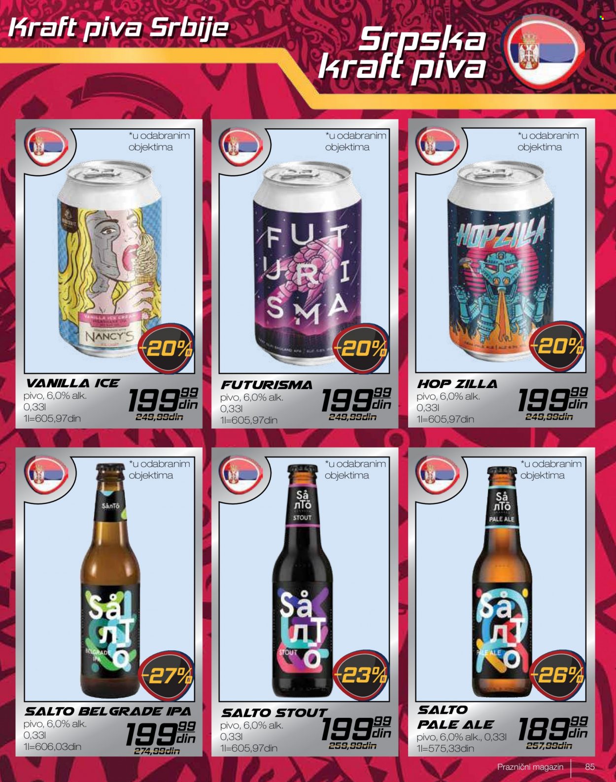 thumbnail - Idea katalog - 21.11.2022 - 11.12.2022 - Proizvodi na akciji - alkohol, pivo, Pale Ale. Stranica 85.