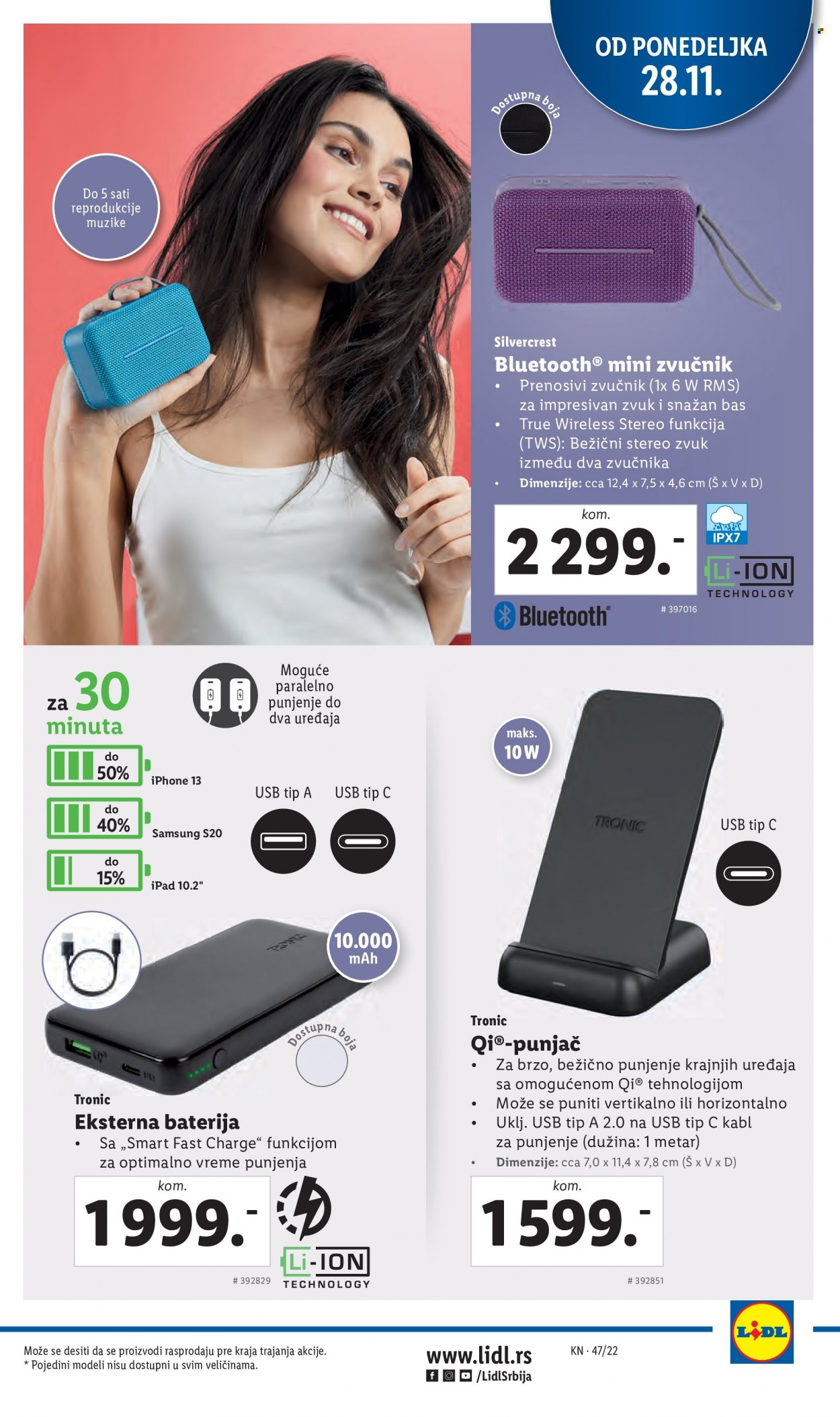 Lidl katalog - 24.11.2022 - 30.11.2022. Stranica 43