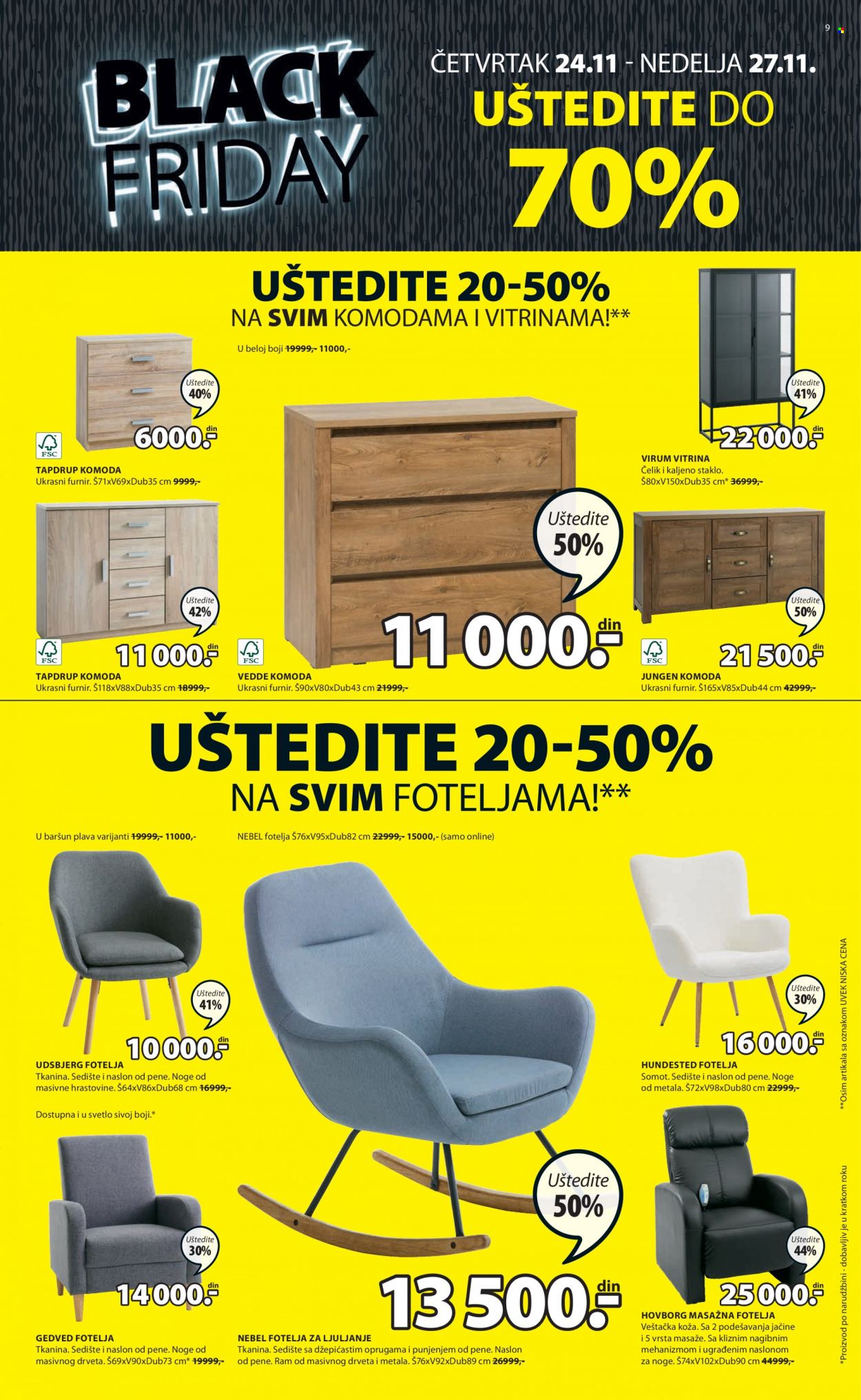 JYSK katalog - 24.11.2022 - 27.11.2022. Stranica 9