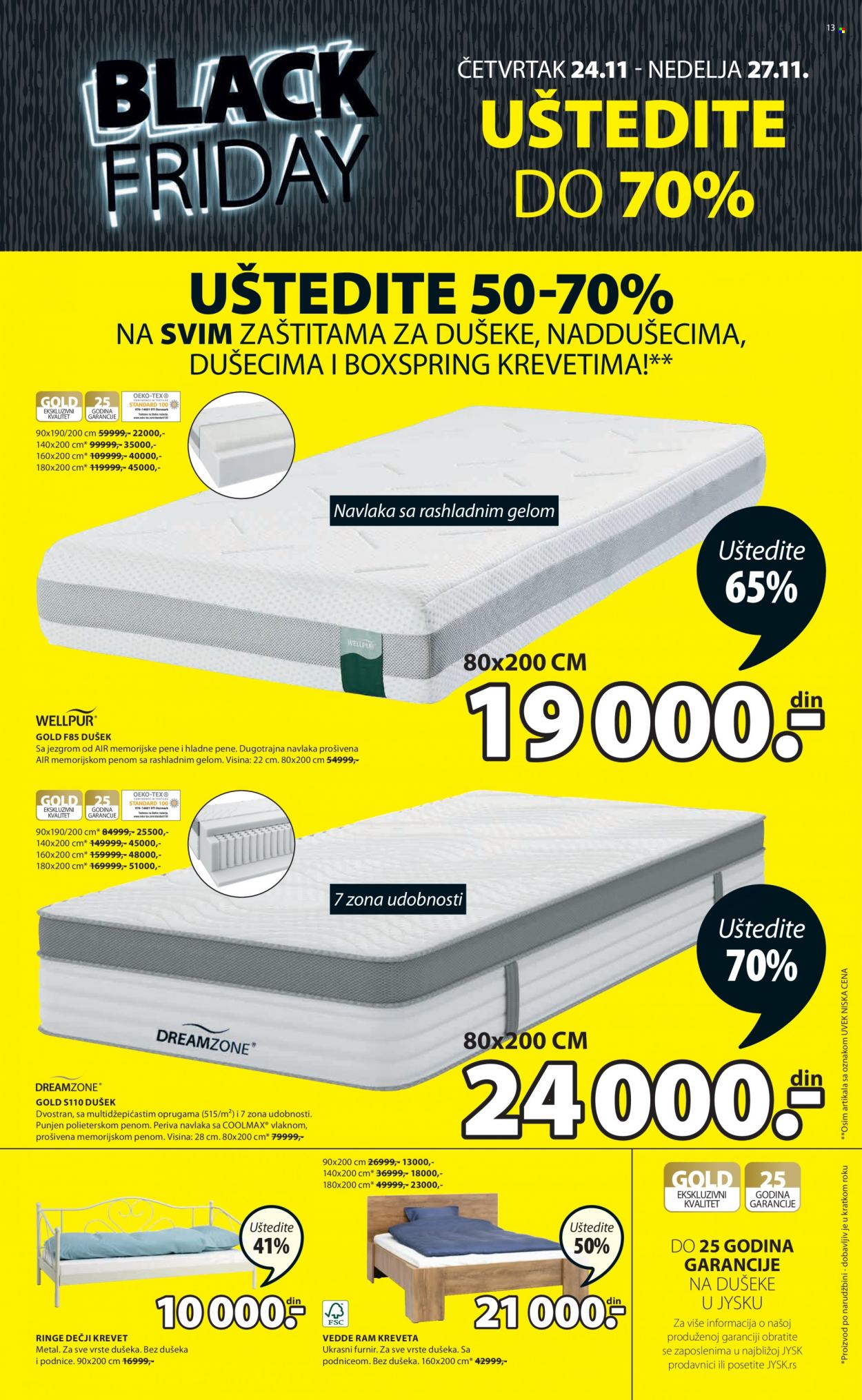 JYSK katalog - 24.11.2022 - 27.11.2022. Stranica 13
