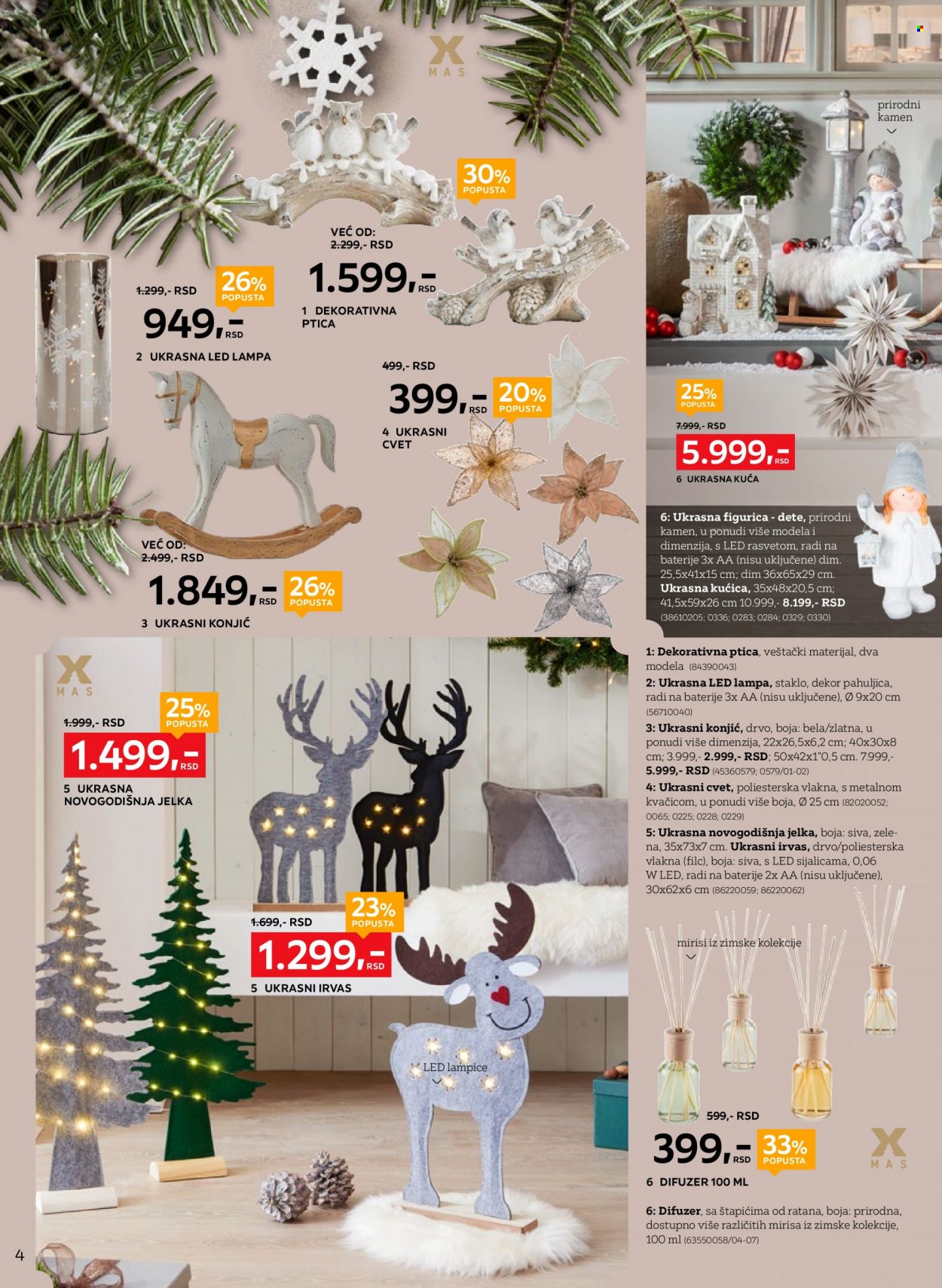 Lesnina XXXL katalog - 21.11.2022 - 18.12.2022. Stranica 4