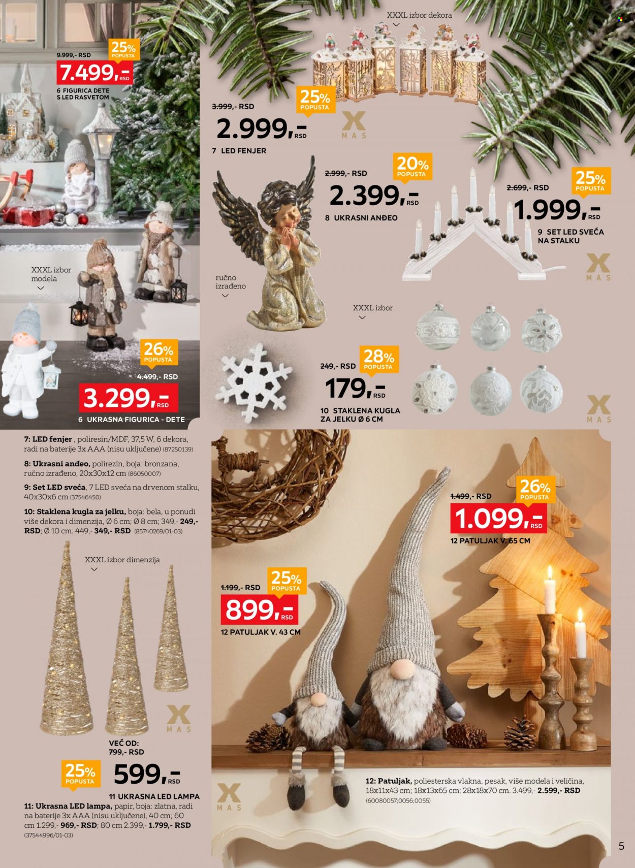 Lesnina XXXL katalog - 21.11.2022 - 18.12.2022. Stranica 5