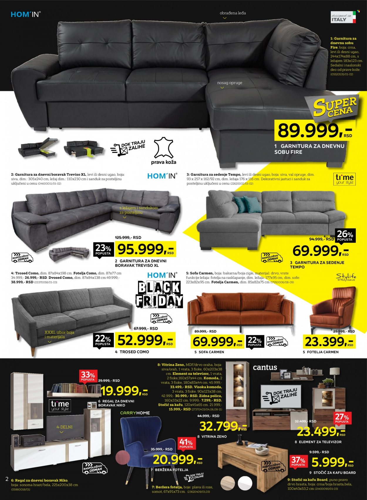 Lesnina XXXL katalog - 21.11.2022 - 27.11.2022. Stranica 2