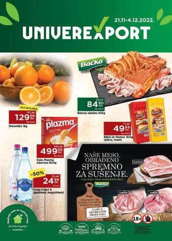 Univerexport katalog - 21.11.2022 - 04.12.2022.