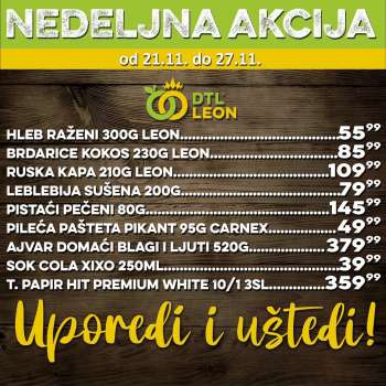 Leon Diskont katalog - 21.11.2022 - 27.11.2022.