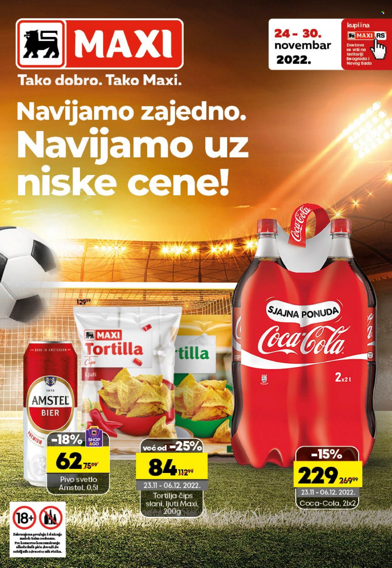 Maxi katalog - 24.11.2022 - 30.11.2022. Stranica 1