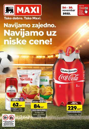 Maxi katalog - 24.11.2022 - 30.11.2022.