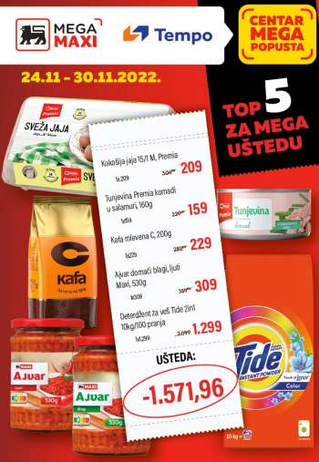 Mega Maxi katalog - 24.11.2022 - 30.11.2022.