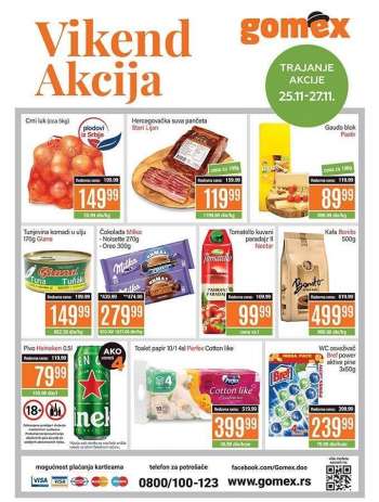 Gomex katalog - 25.11.2022 - 27.11.2022.