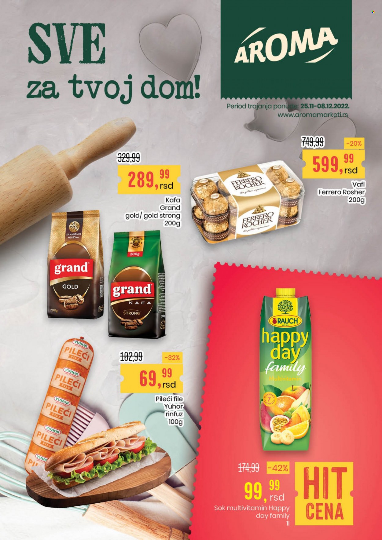 Aroma Market katalog - 25.11.2022 - 08.12.2022. Stranica 1