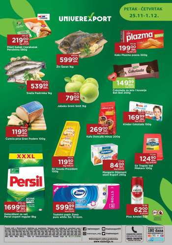 Univerexport katalog - 25.11.2022 - 01.12.2022.
