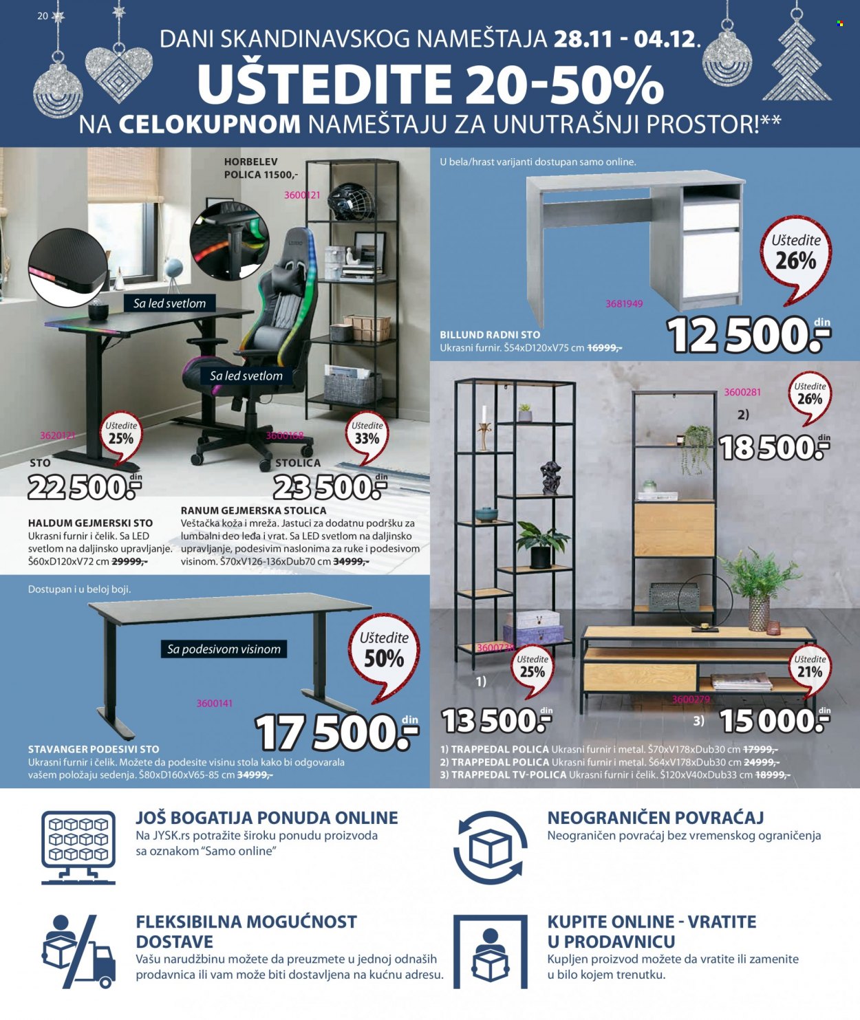 JYSK katalog - 28.11.2022 - 14.12.2022. Stranica 20
