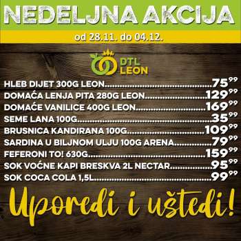 Leon Diskont katalog - 28.11.2022 - 04.12.2022.