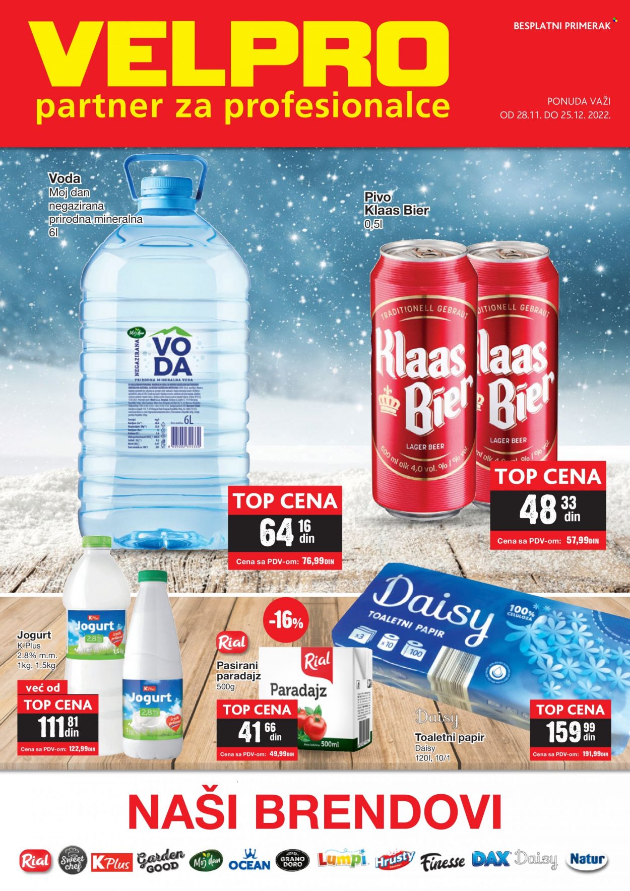Velpro katalog - 28.11.2022 - 25.12.2022. Stranica 1