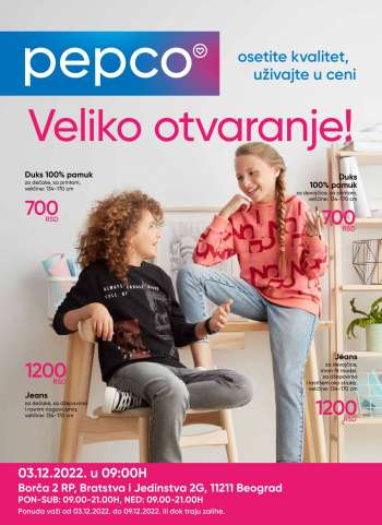 Pepco katalog - 03.12.2022 - 09.12.2022.