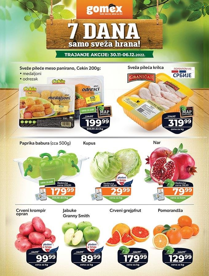 Gomex katalog - 30.11.2022 - 06.12.2022. Stranica 1