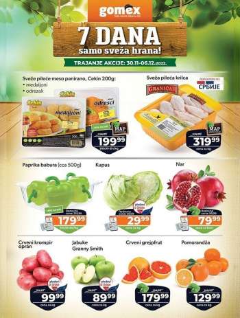 Gomex katalog - 30.11.2022 - 06.12.2022.