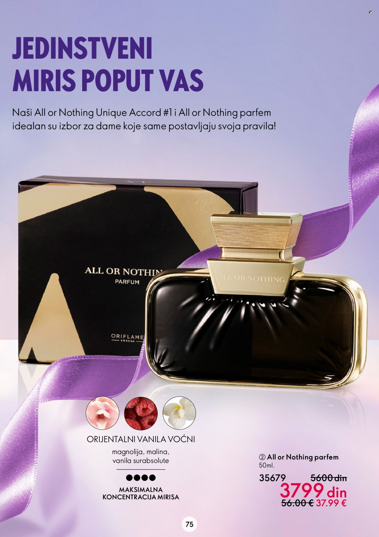 Oriflame katalog - 30.11.2022 - 20.12.2022. Stranica 75
