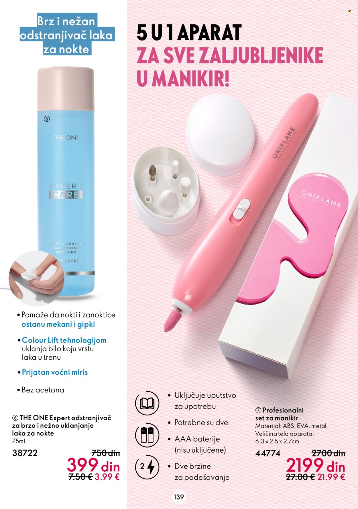 Oriflame katalog - 30.11.2022 - 20.12.2022. Stranica 139