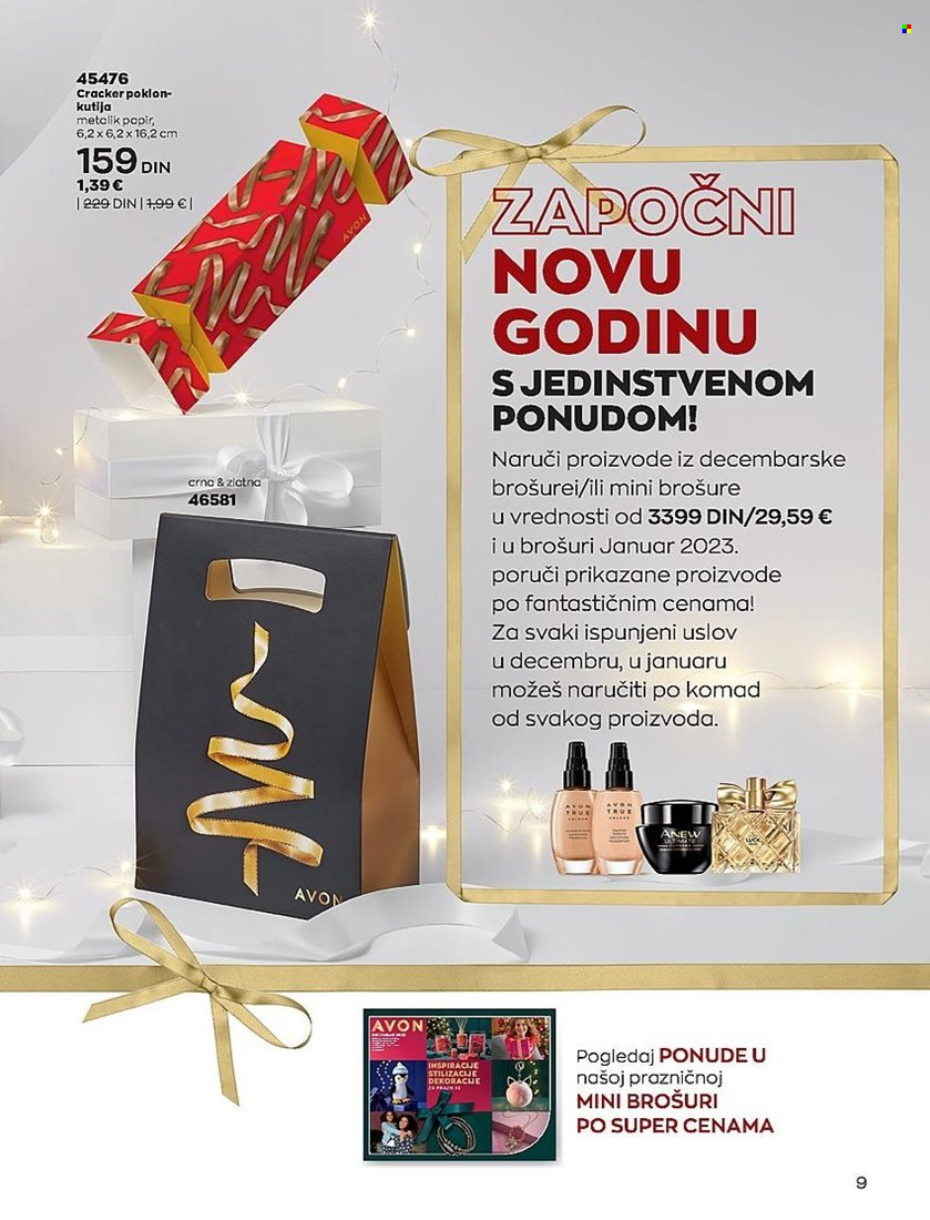 Avon katalog - 01.12.2022 - 28.12.2022. Stranica 9