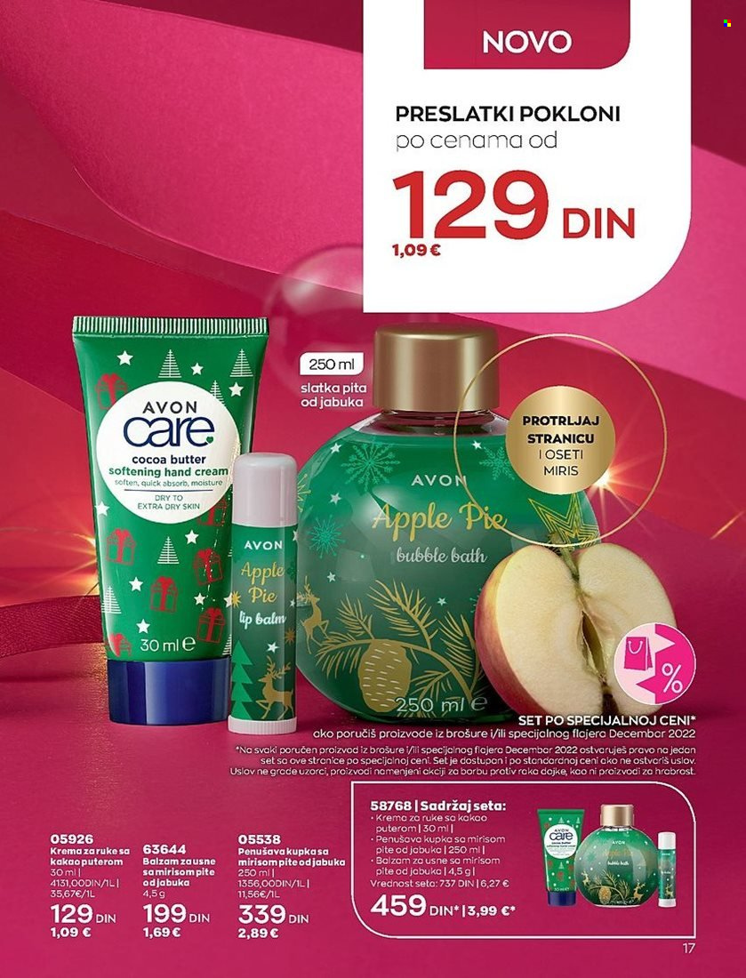Avon katalog - 01.12.2022 - 28.12.2022. Stranica 17