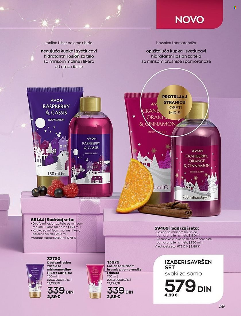 Avon katalog - 01.12.2022 - 28.12.2022. Stranica 39