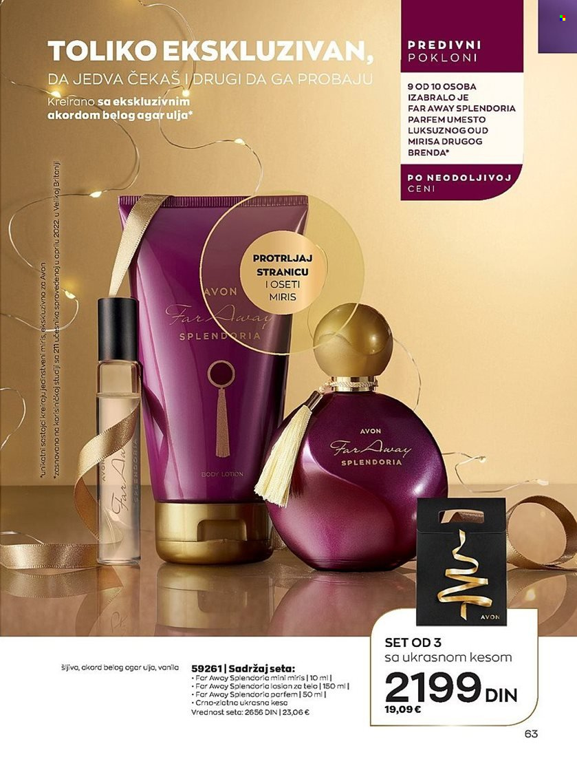 Avon katalog - 01.12.2022 - 28.12.2022. Stranica 63