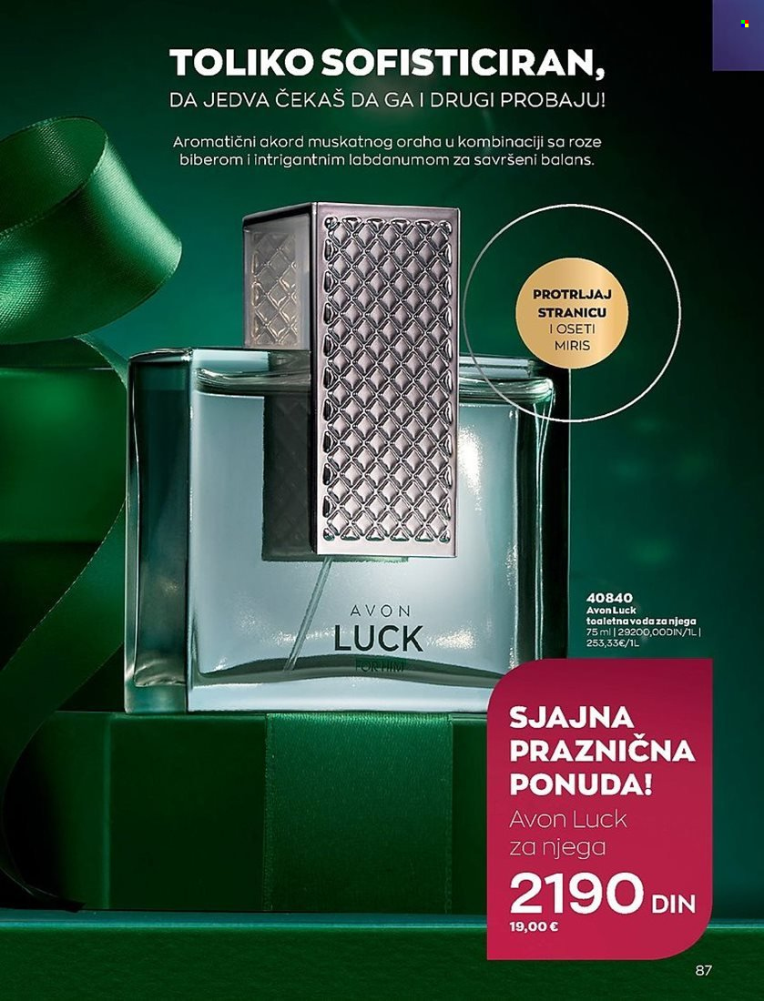 Avon katalog - 01.12.2022 - 28.12.2022. Stranica 87