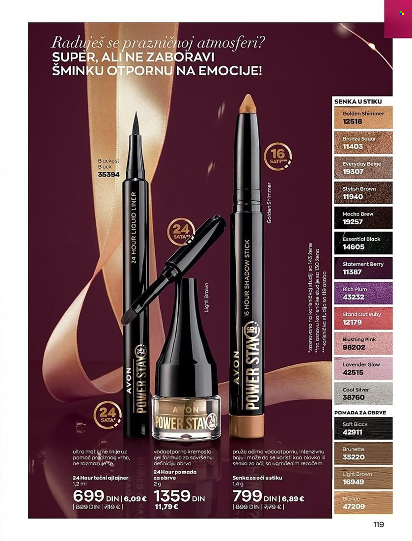 Avon katalog - 01.12.2022 - 28.12.2022. Stranica 119