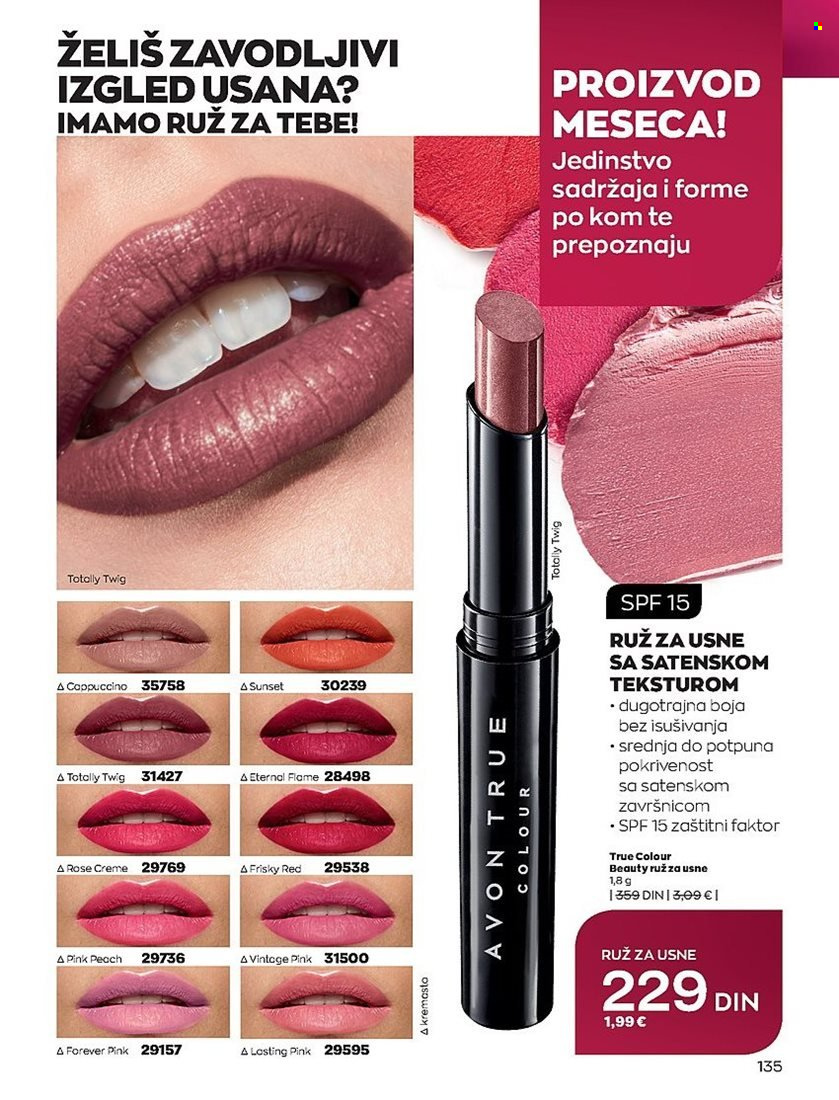 Avon katalog - 01.12.2022 - 28.12.2022. Stranica 135