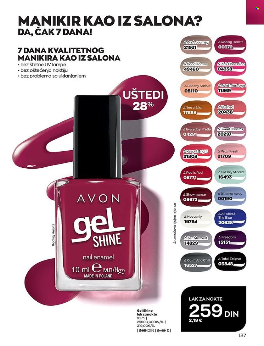 Avon katalog - 01.12.2022 - 28.12.2022. Stranica 137
