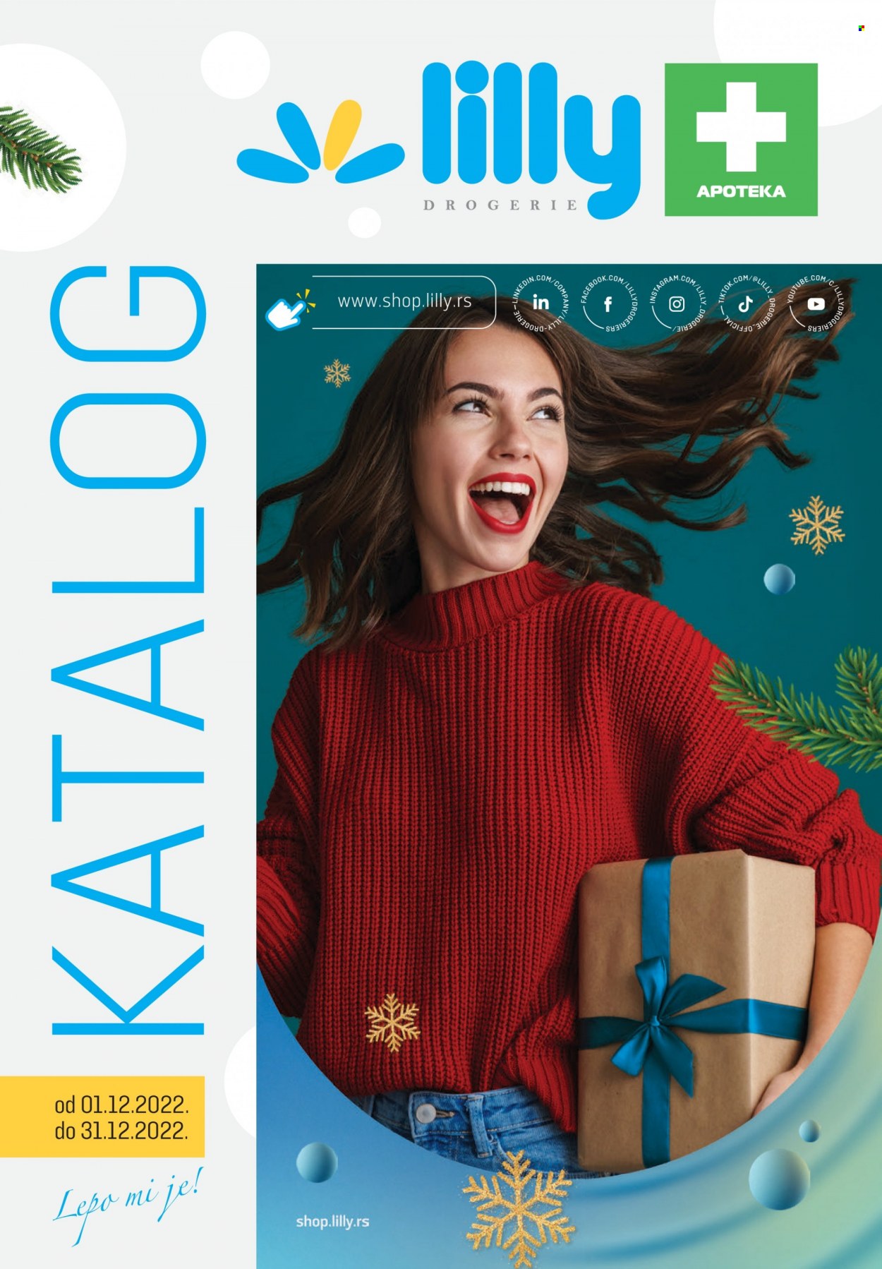 Lilly Drogerie katalog - 01.12.2022 - 31.12.2022. Stranica 1