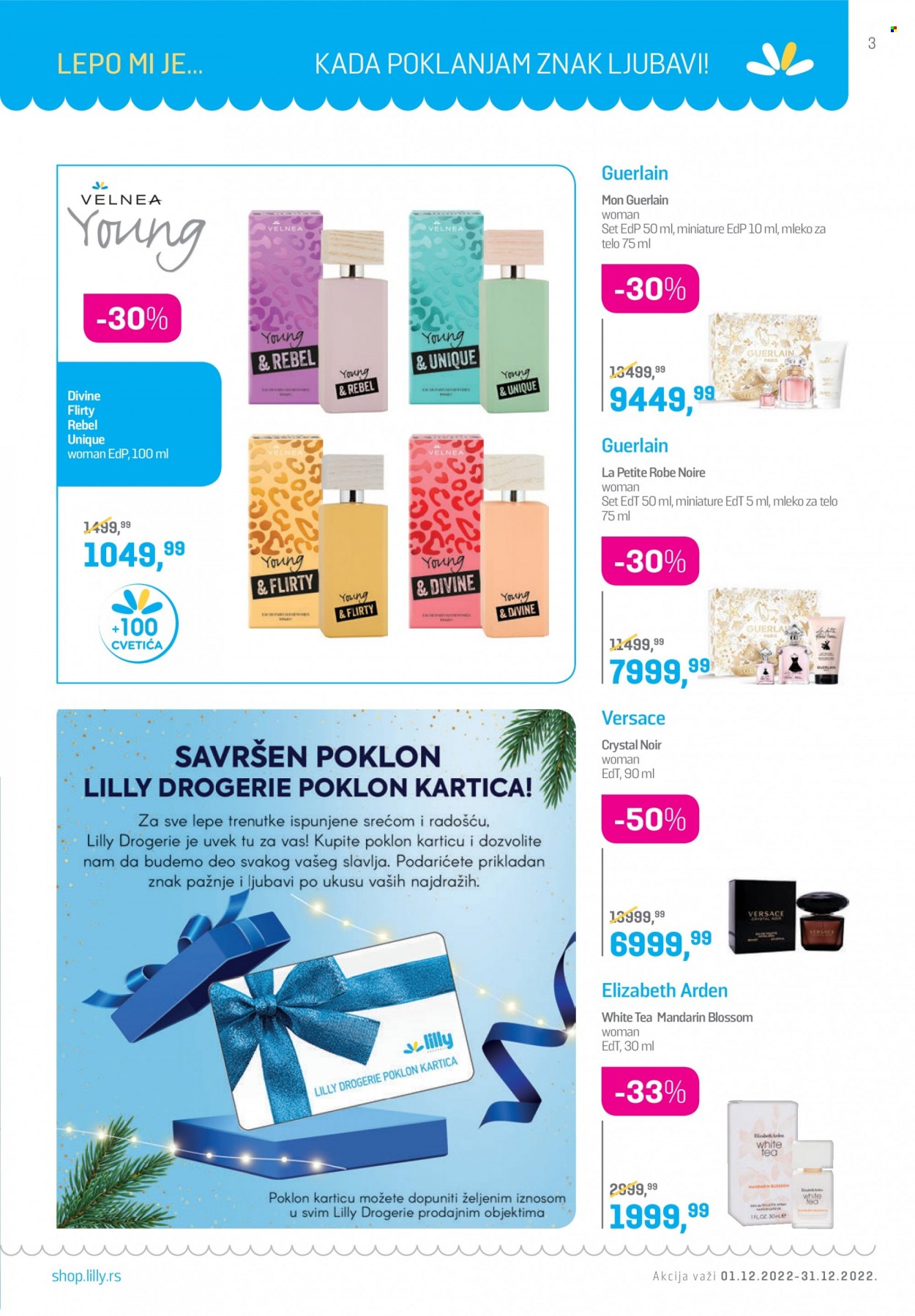 Lilly Drogerie katalog - 01.12.2022 - 31.12.2022. Stranica 3