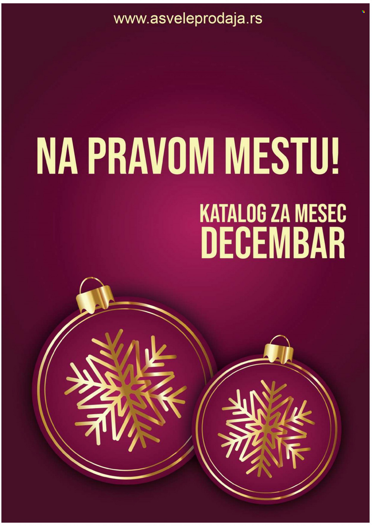 AS Veleprodaja katalog - 01.12.2022 - 31.12.2022. Stranica 1