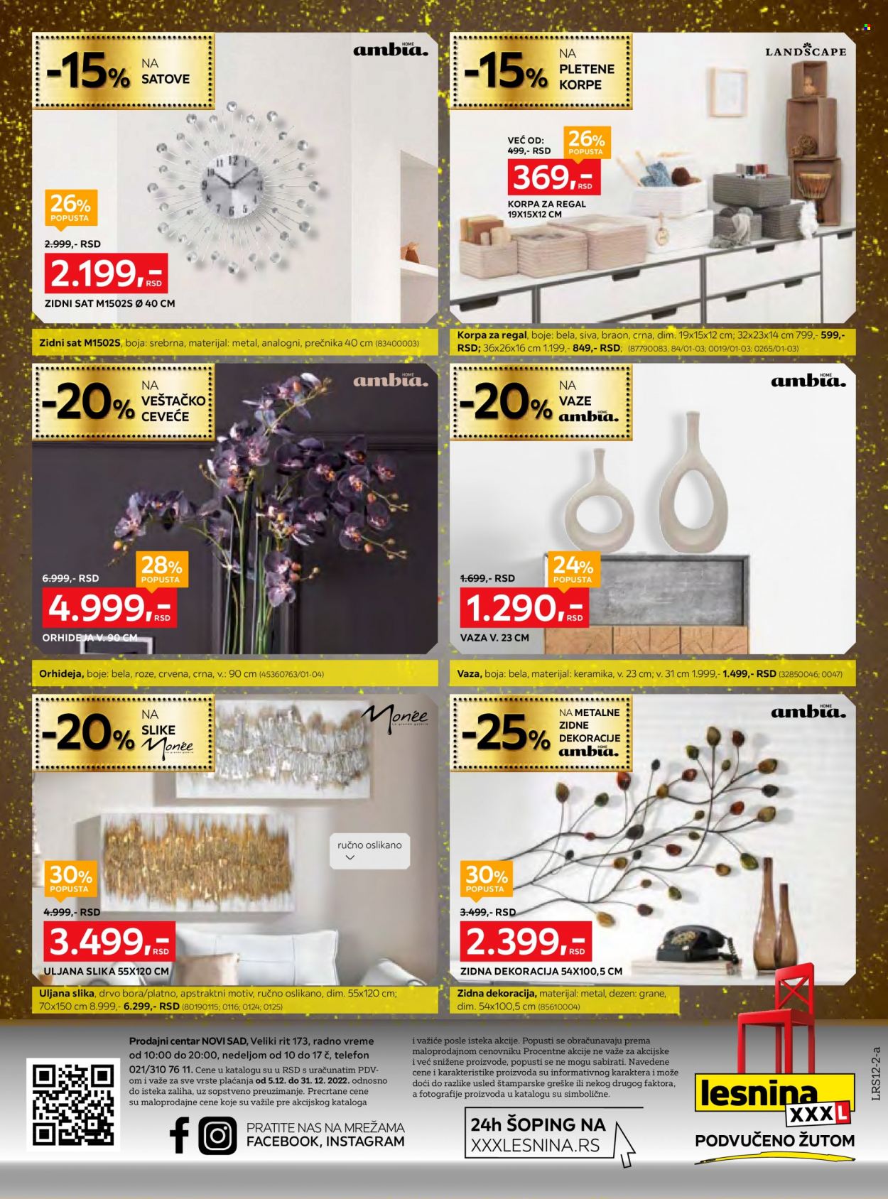 Lesnina XXXL katalog - 05.12.2022 - 31.12.2022. Stranica 24