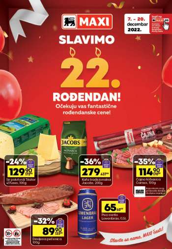 Maxi katalog - 07.12.2022 - 20.12.2022.