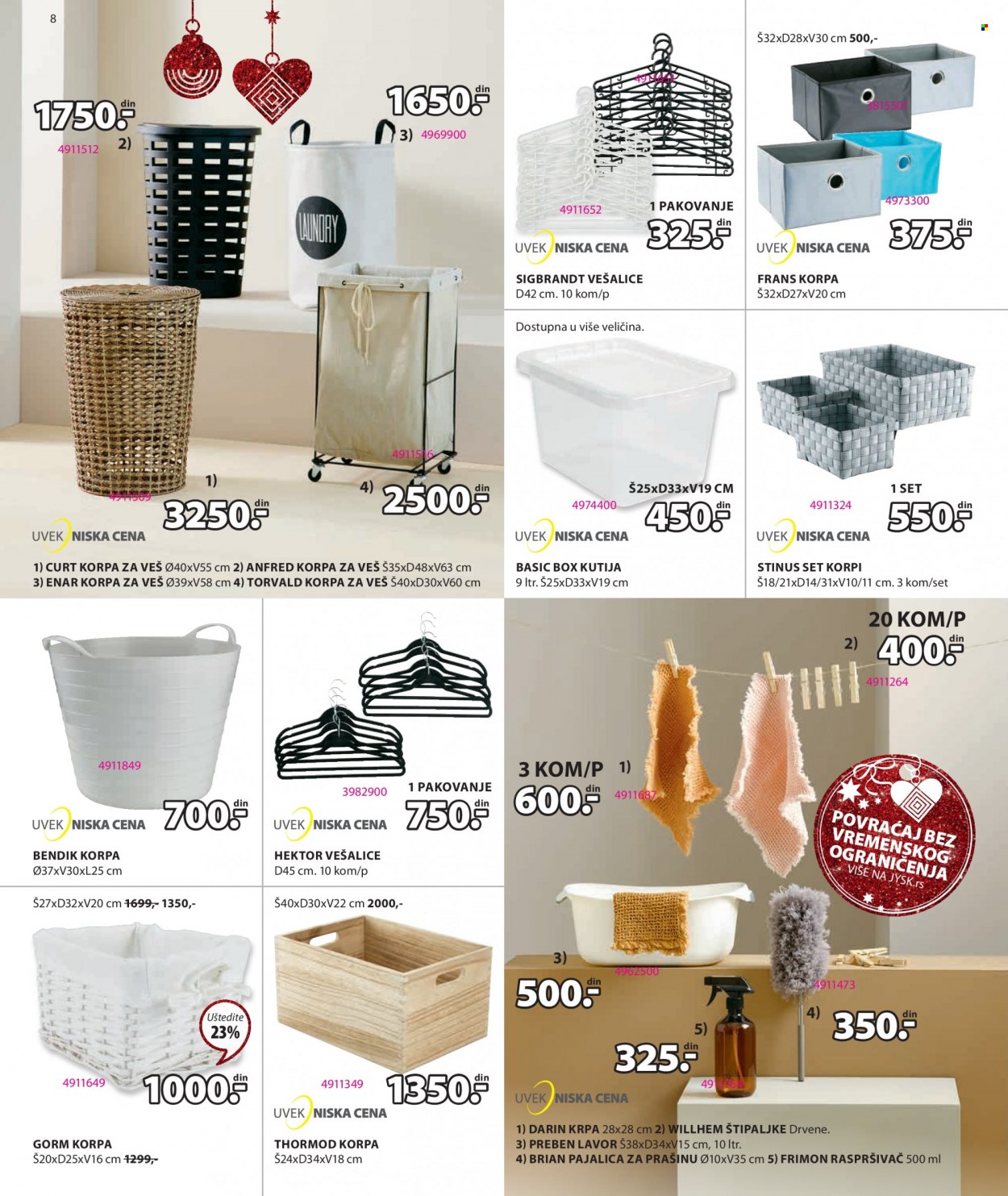 JYSK katalog - 08.12.2022 - 21.12.2022. Stranica 8