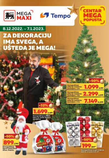 Mega Maxi katalog - 08.12.2022 - 07.01.2023.