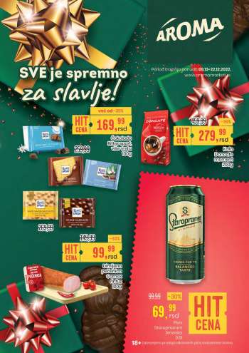 Aroma Market katalog - 09.12.2022 - 22.12.2022.