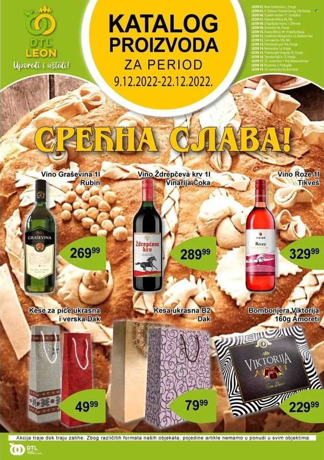 Leon Diskont katalog - 09.12.2022 - 22.12.2022. Stranica 1