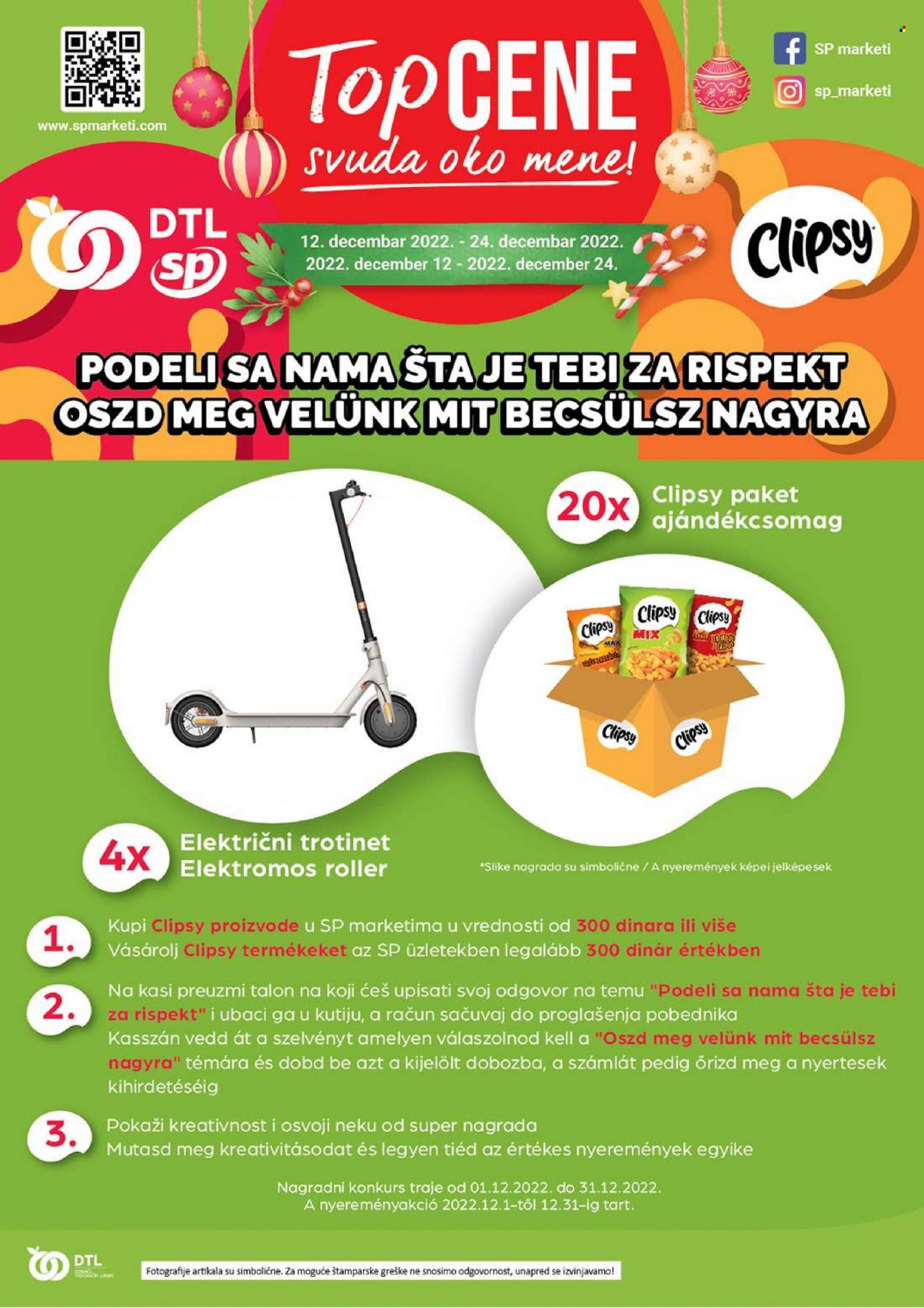 Senta Promet katalog - 12.12.2022 - 24.12.2022. Stranica 1