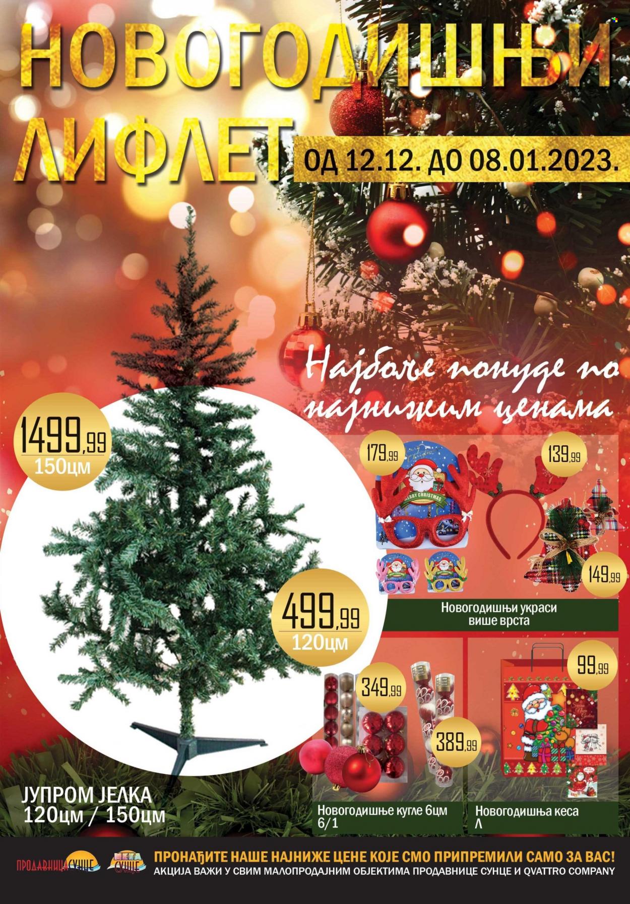 Prodavnica Sunce katalog - 12.12.2022 - 08.01.2023. Stranica 1